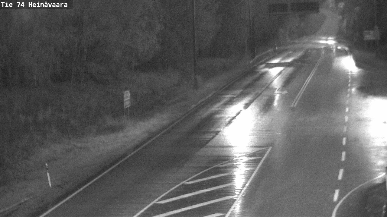Weather Camera Image Väg 74 Åminne, Heinävaara, Joensuu, Pohjois-Karjala