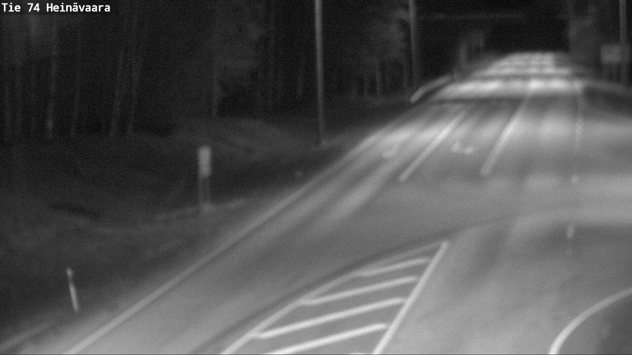 Weather Camera Image Väg 74 Åminne, Heinävaara, Joensuu, Pohjois-Karjala