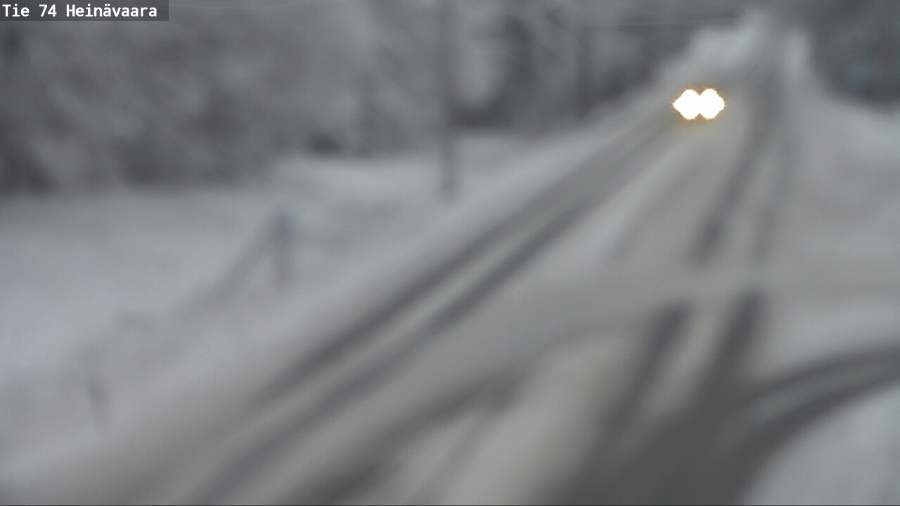 Weather Camera Image Väg 74 Åminne, Heinävaara, Joensuu, Pohjois-Karjala