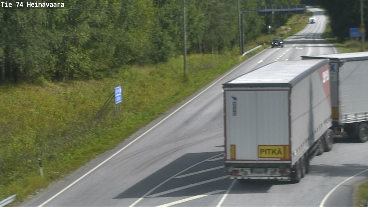 Kelikamerat Kuva Tie 74 Joensuu, Heinävaara, Joensuu, Pohjois-Karjala