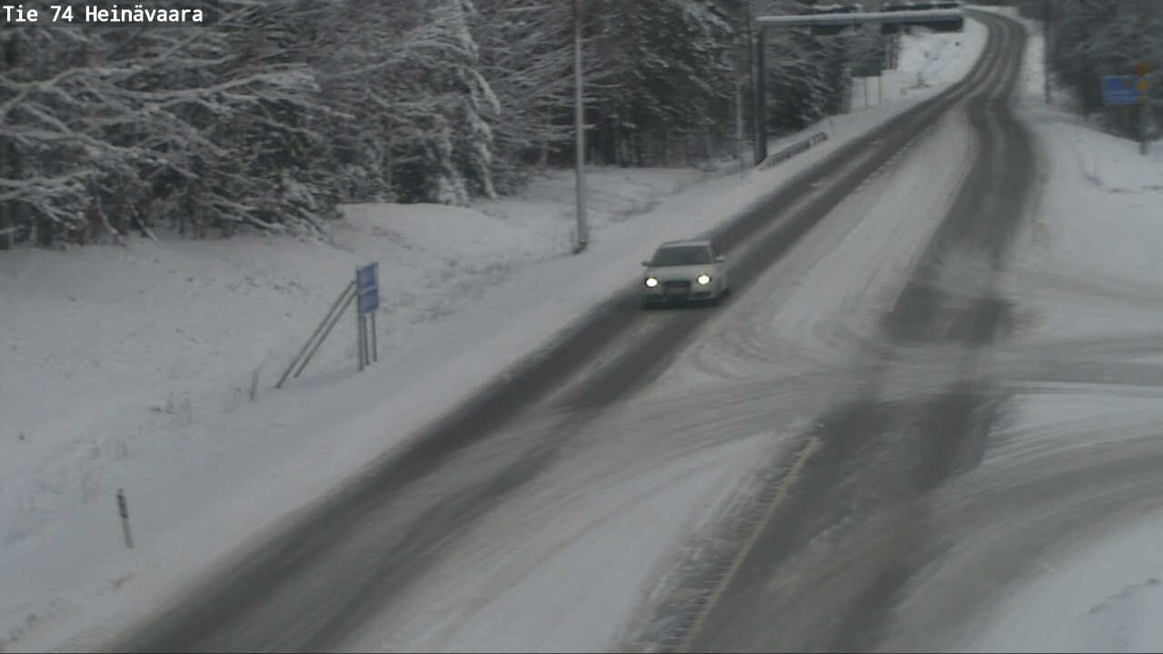 Weather Camera Image Road 74 Joensuu, Heinävaara, Joensuu, Pohjois-Karjala