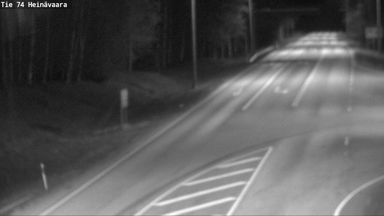 Weather Camera Image Väg 74 Åminne, Heinävaara, Joensuu, Pohjois-Karjala
