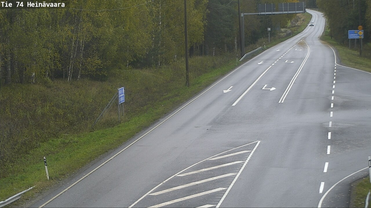 Kelikamerat Kuva Tie 74 Joensuu, Heinävaara, Joensuu, Pohjois-Karjala