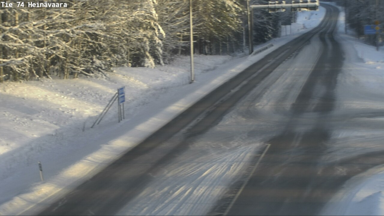 Kelikamerat Kuva Tie 74 Joensuu, Heinävaara, Joensuu, Pohjois-Karjala