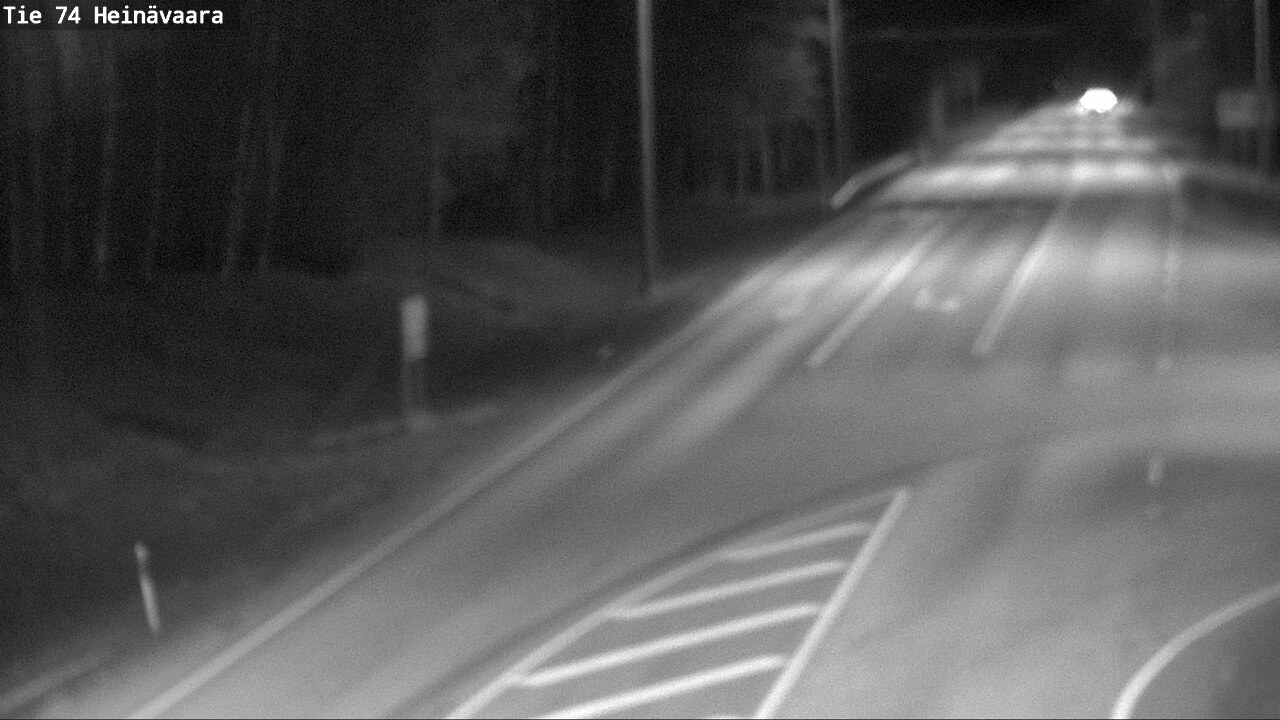 Weather Camera Image Väg 74 Åminne, Heinävaara, Joensuu, Pohjois-Karjala