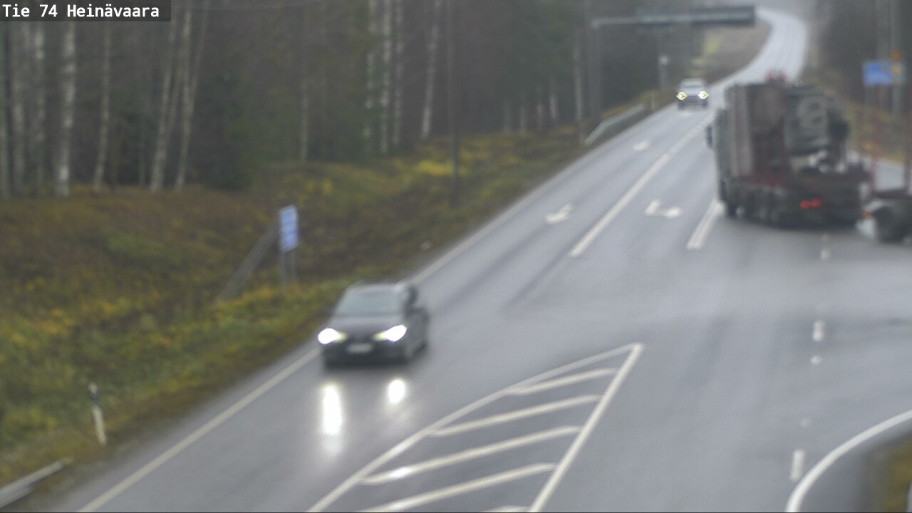 Kelikamerat Kuva Tie 74 Joensuu, Heinävaara, Joensuu, Pohjois-Karjala