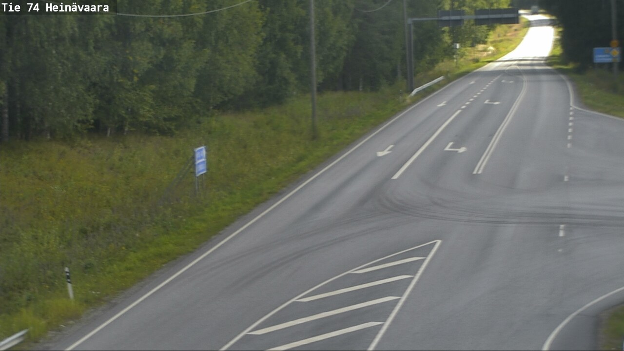 Kelikamerat Kuva Tie 74 Joensuu, Heinävaara, Joensuu, Pohjois-Karjala