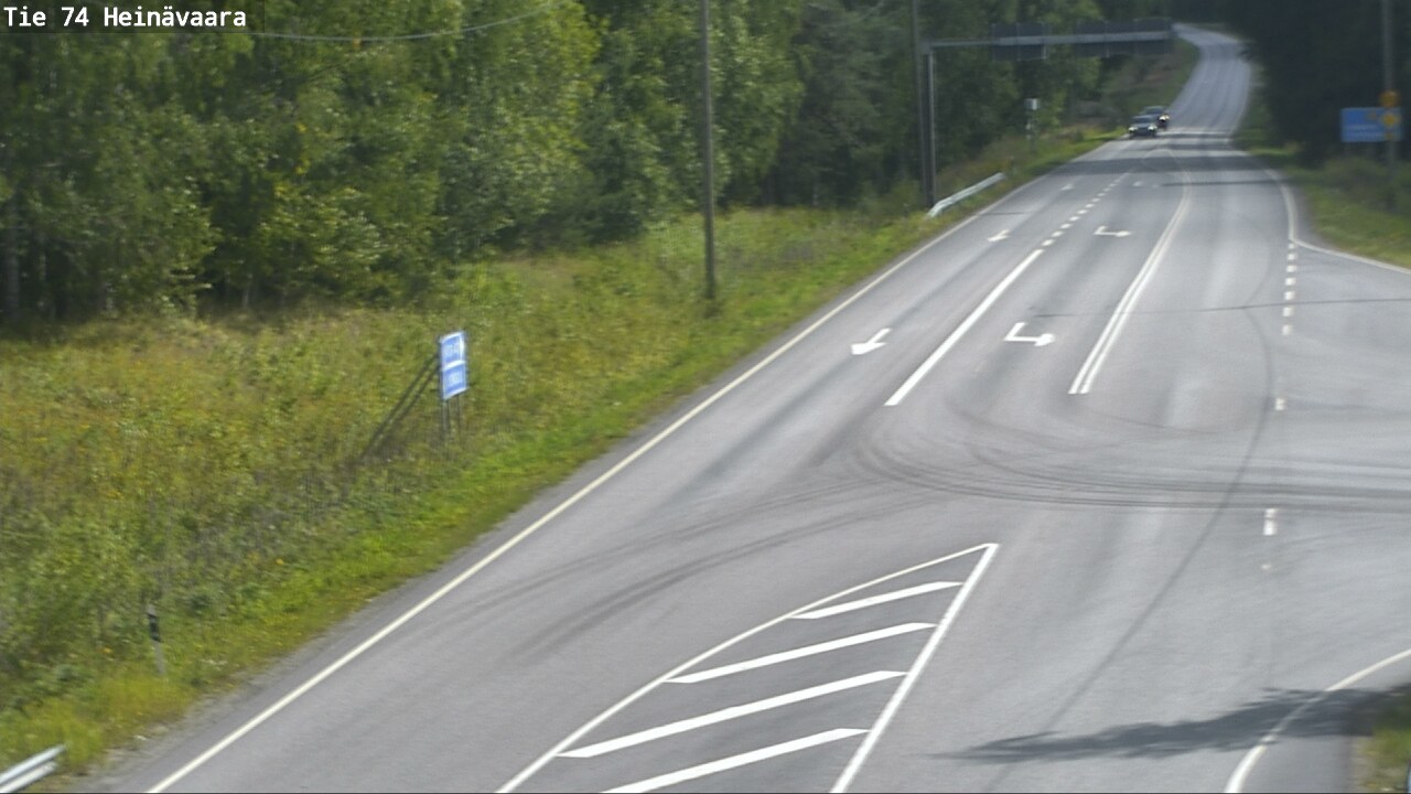Kelikamerat Kuva Tie 74 Joensuu, Heinävaara, Joensuu, Pohjois-Karjala