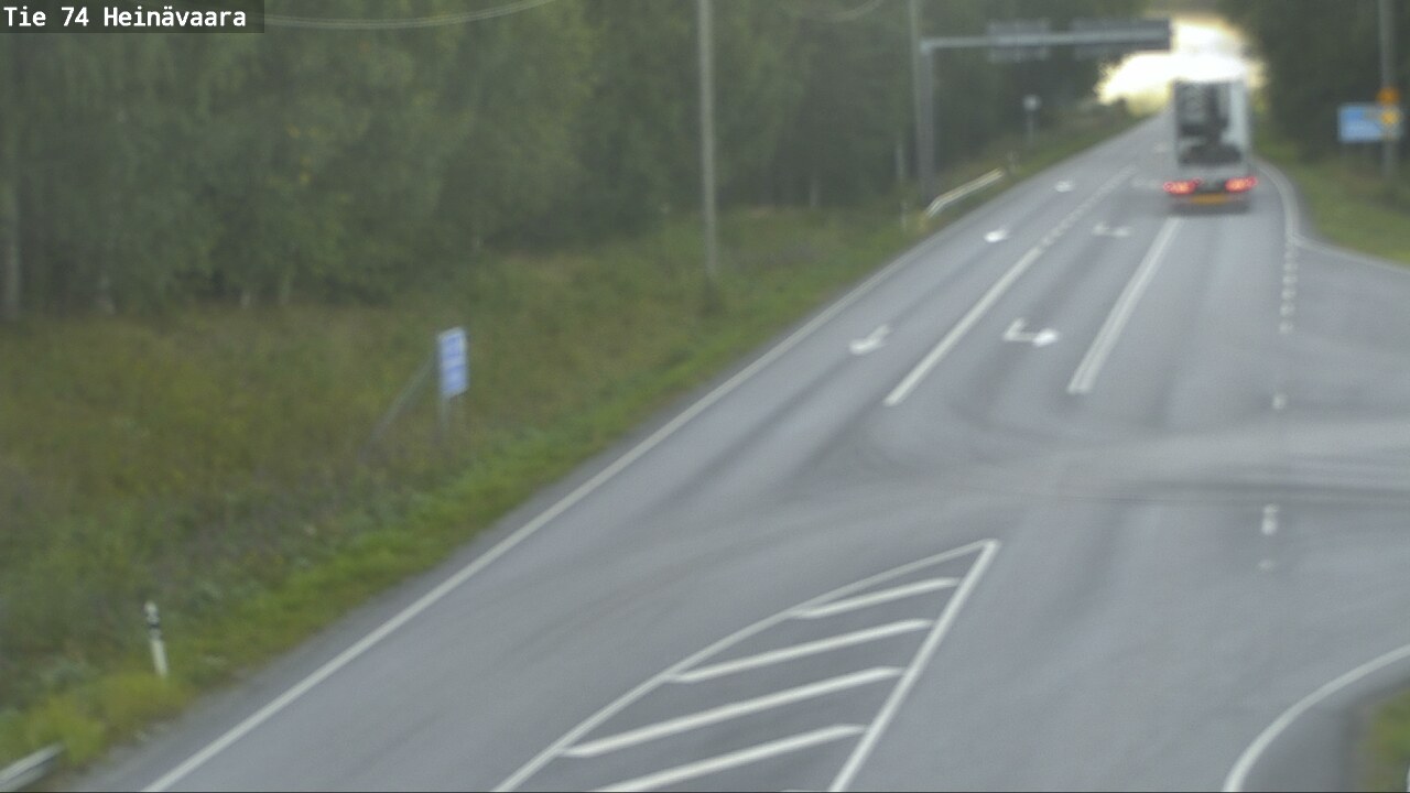 Weather Camera Image Road 74 Joensuu, Heinävaara, Joensuu, Pohjois-Karjala