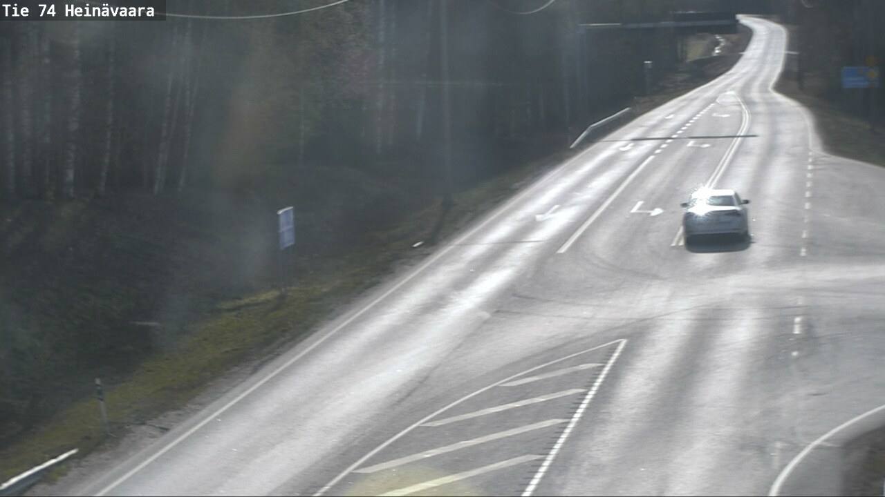 Weather Camera Image Road 74 Joensuu, Heinävaara, Joensuu, Pohjois-Karjala