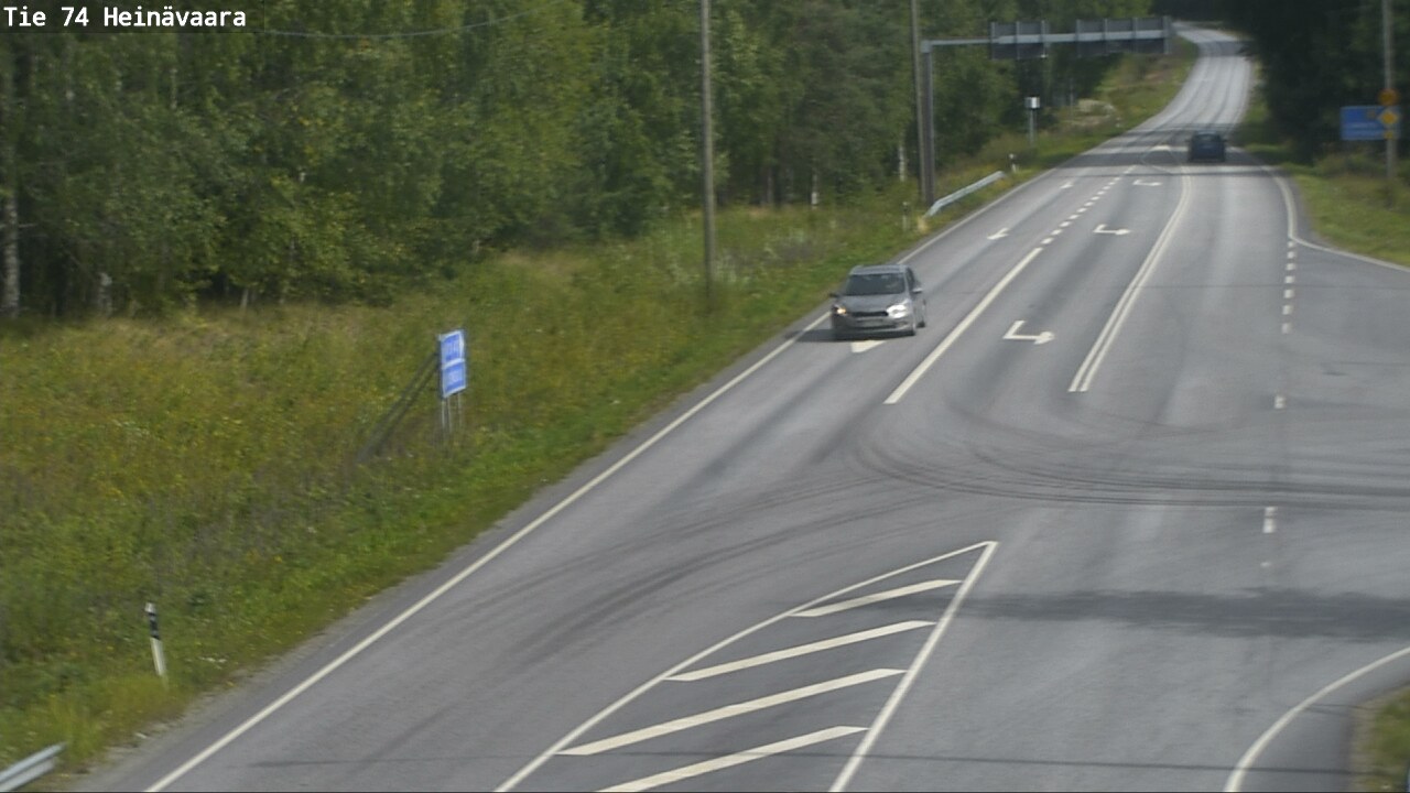 Kelikamerat Kuva Tie 74 Joensuu, Heinävaara, Joensuu, Pohjois-Karjala