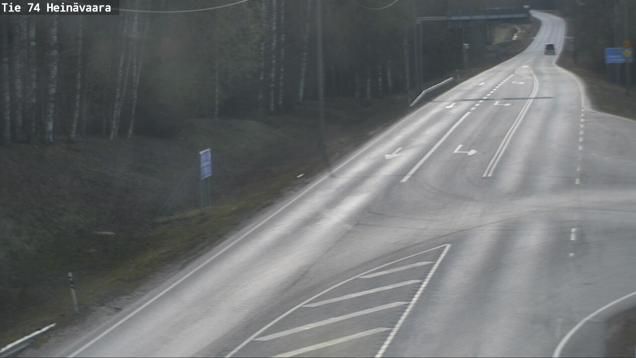 Weather Camera Image Road 74 Joensuu, Heinävaara, Joensuu, Pohjois-Karjala