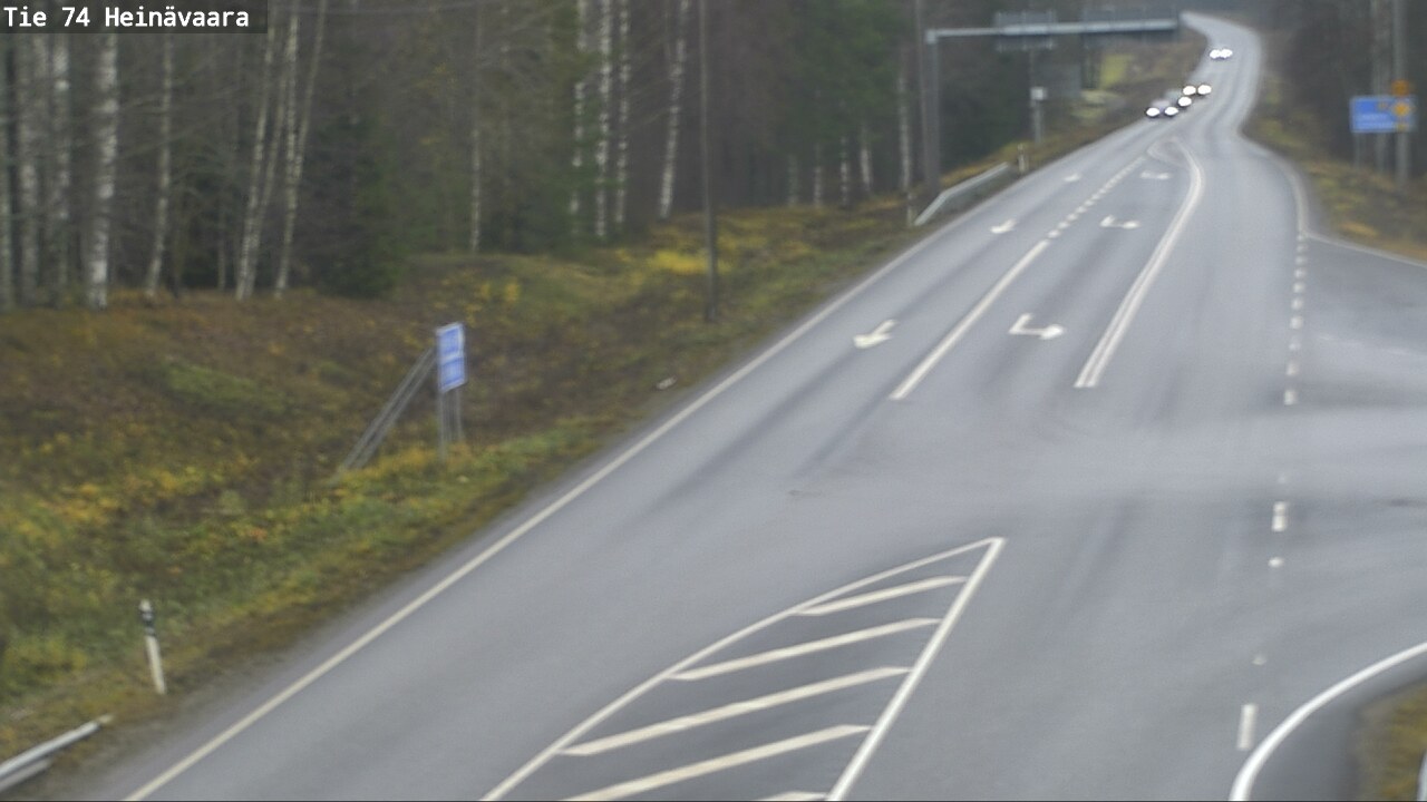 Kelikamerat Kuva Tie 74 Joensuu, Heinävaara, Joensuu, Pohjois-Karjala