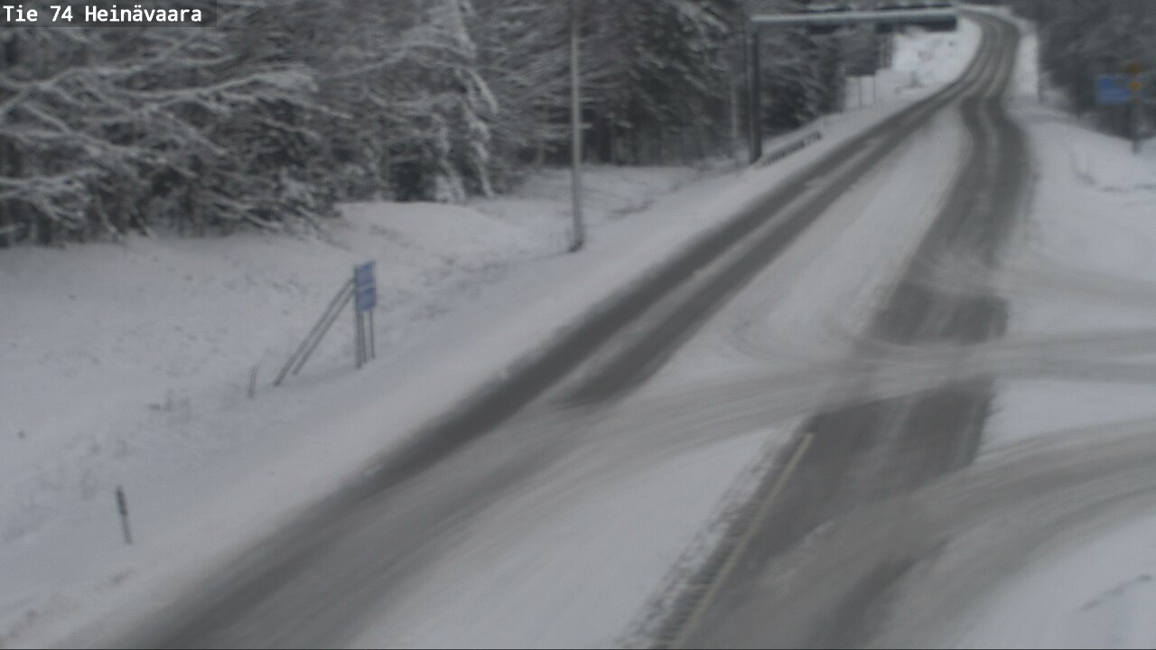 Kelikamerat Kuva Tie 74 Joensuu, Heinävaara, Joensuu, Pohjois-Karjala