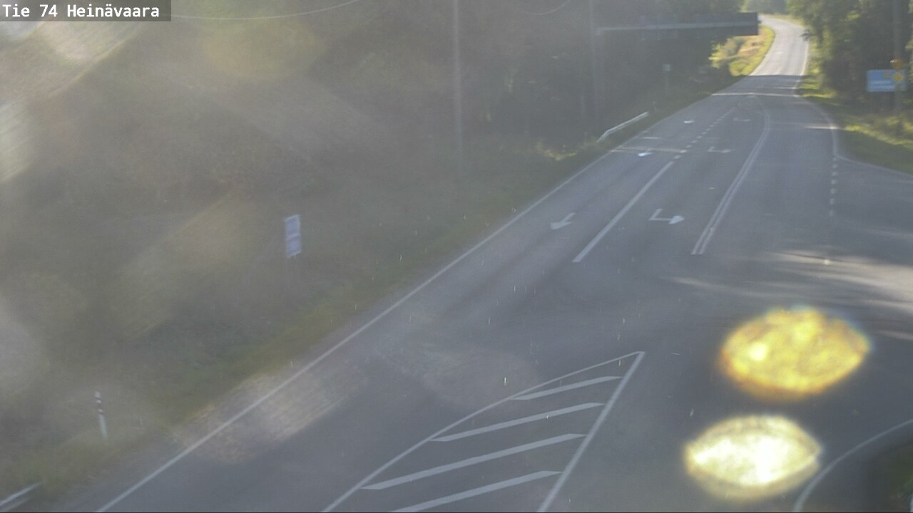Weather Camera Image Väg 74 Åminne, Heinävaara, Joensuu, Pohjois-Karjala