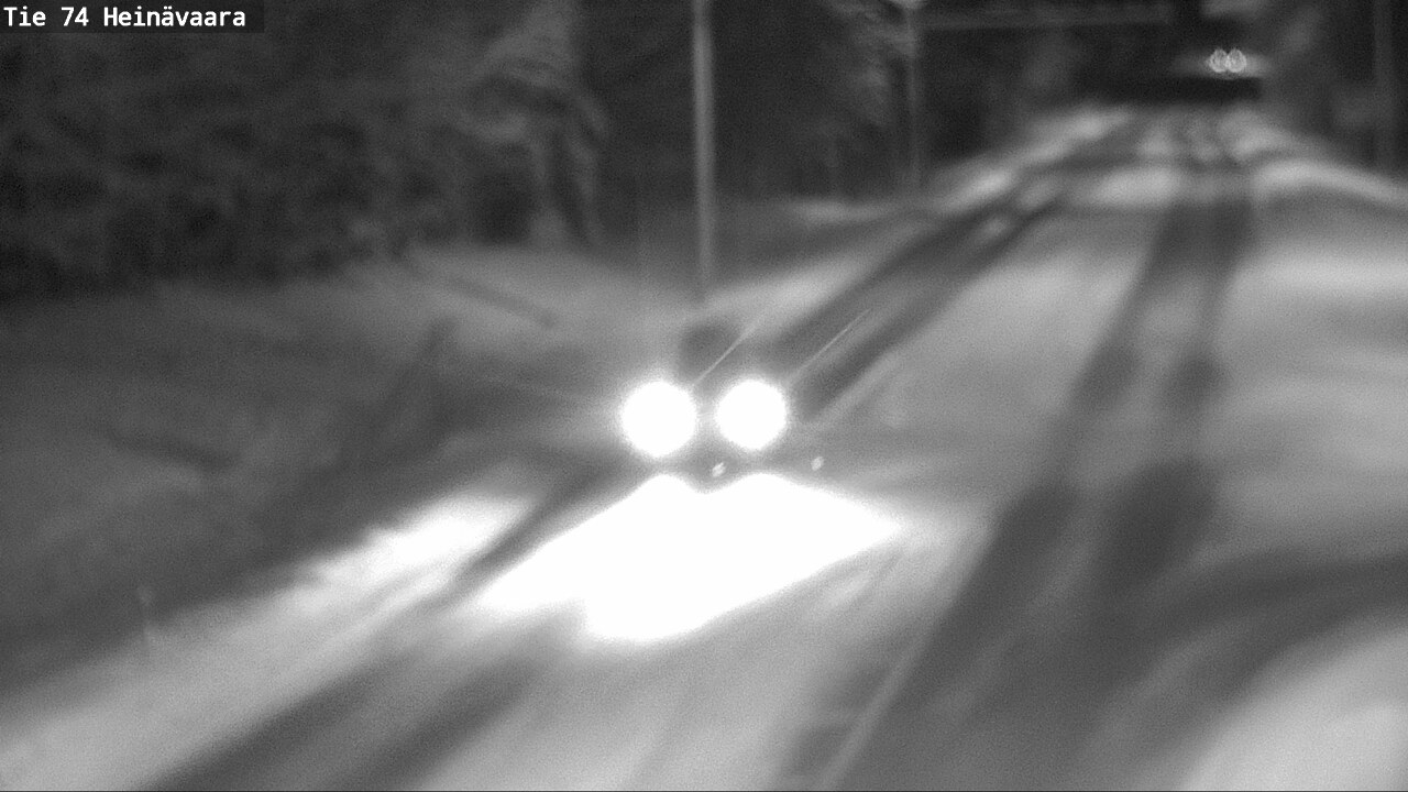 Weather Camera Image Road 74 Joensuu, Heinävaara, Joensuu, Pohjois-Karjala