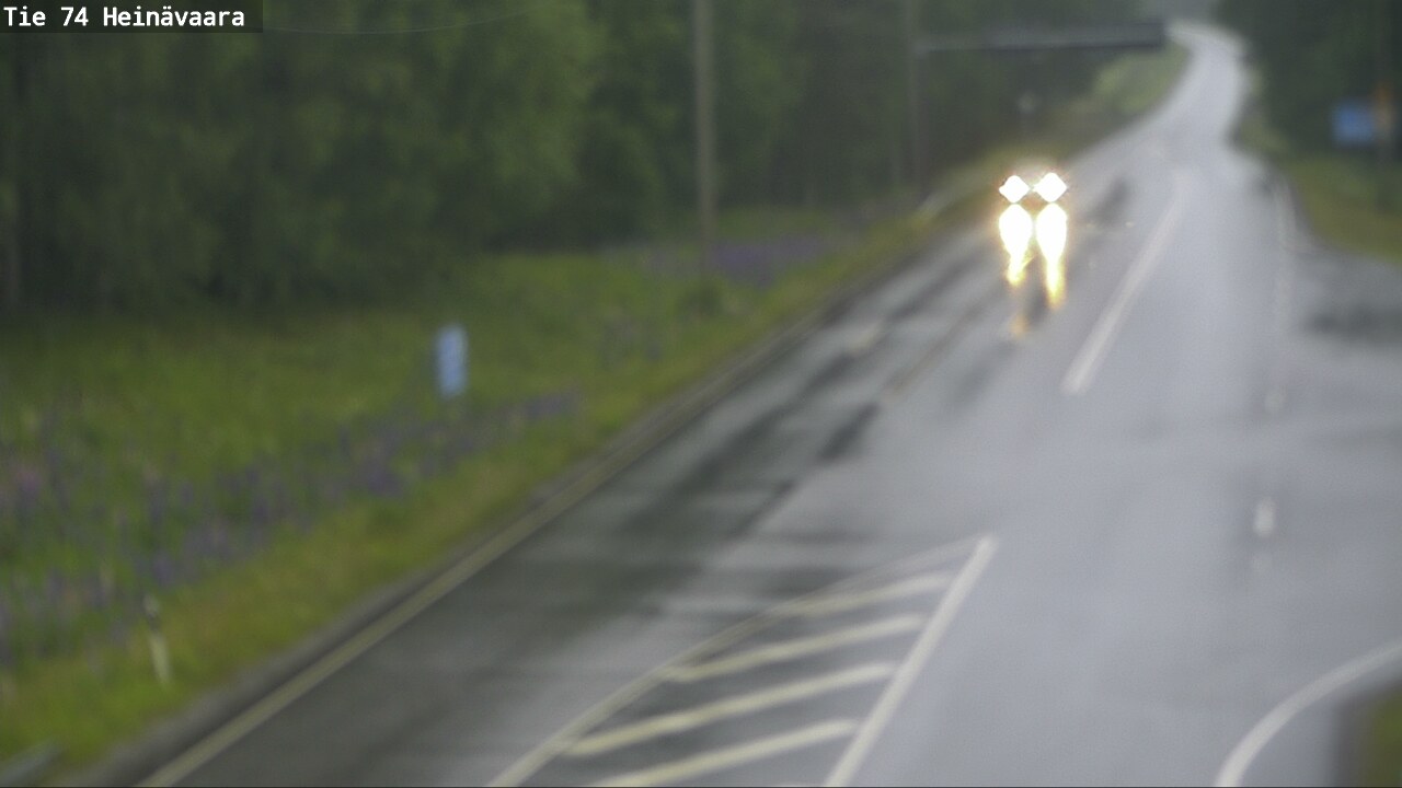 Kelikamerat Kuva Tie 74 Joensuu, Heinävaara, Joensuu, Pohjois-Karjala