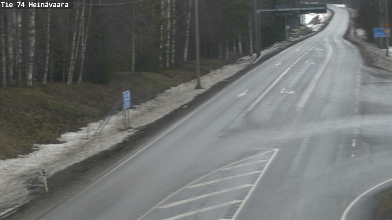 Kelikamerat Kuva Tie 74 Joensuu, Heinävaara, Joensuu, Pohjois-Karjala