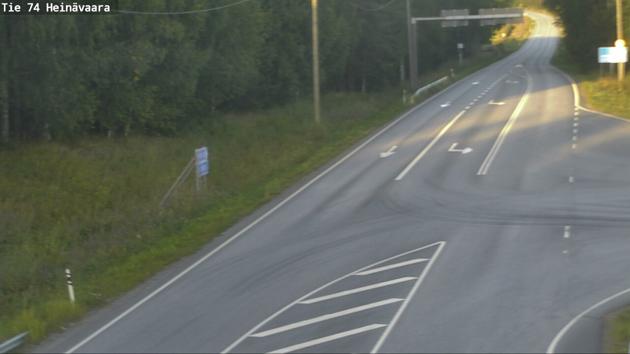 Kelikamerat Kuva Tie 74 Joensuu, Heinävaara, Joensuu, Pohjois-Karjala