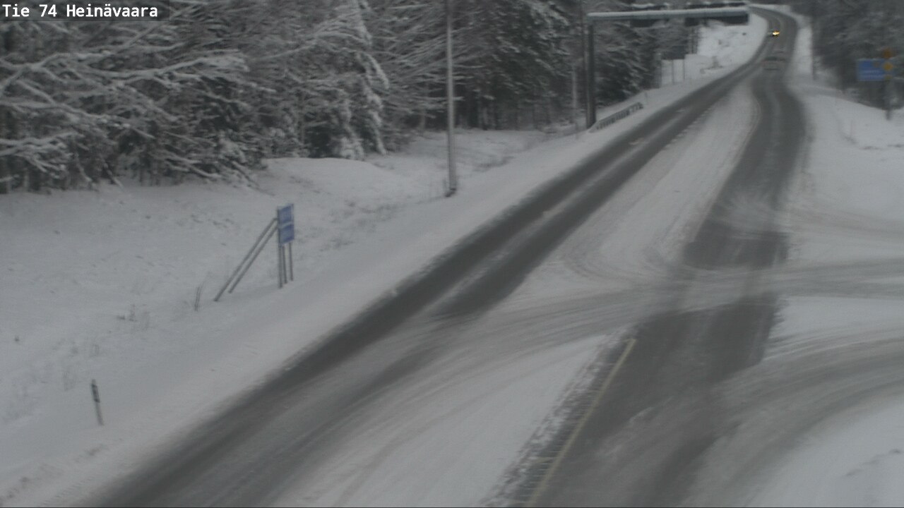 Weather Camera Image Road 74 Joensuu, Heinävaara, Joensuu, Pohjois-Karjala