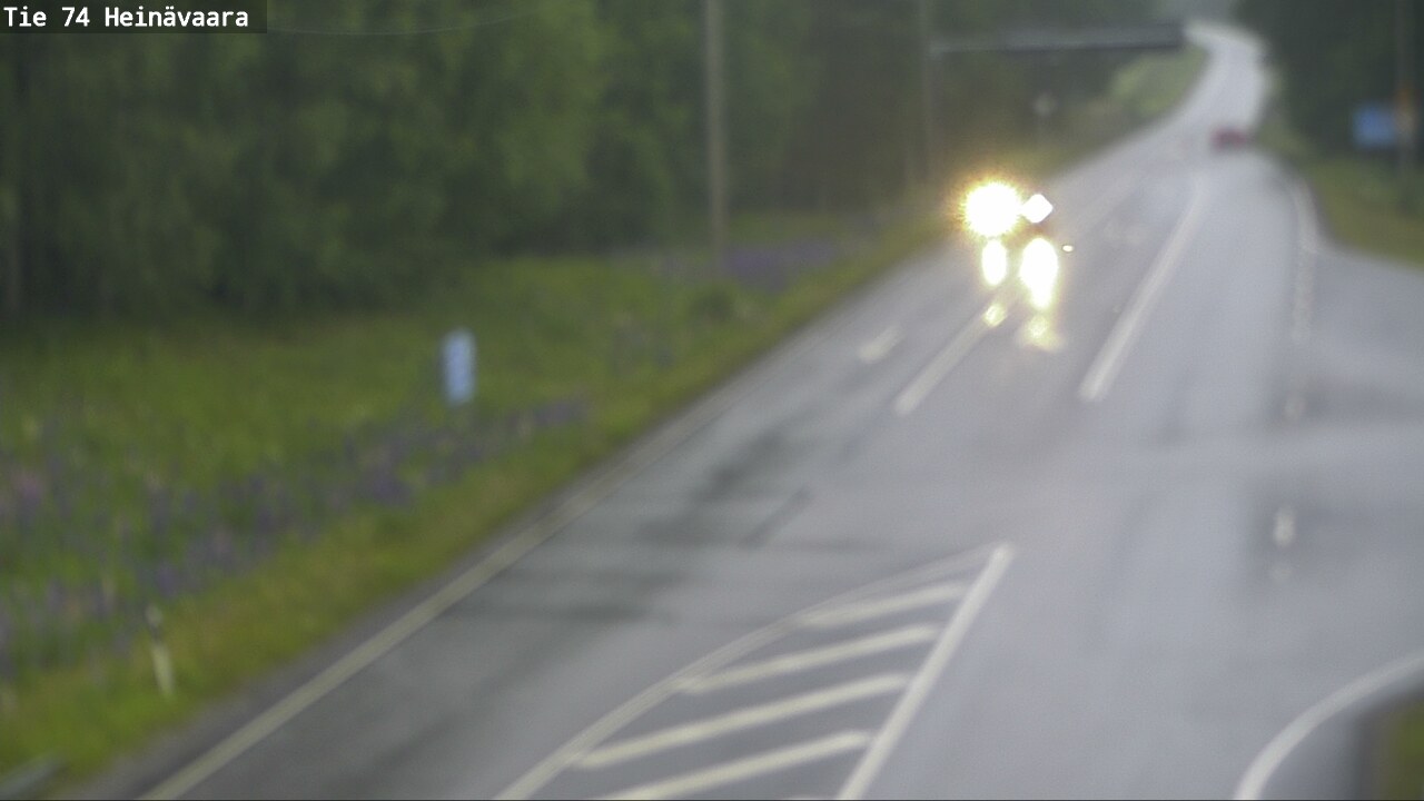 Kelikamerat Kuva Tie 74 Joensuu, Heinävaara, Joensuu, Pohjois-Karjala