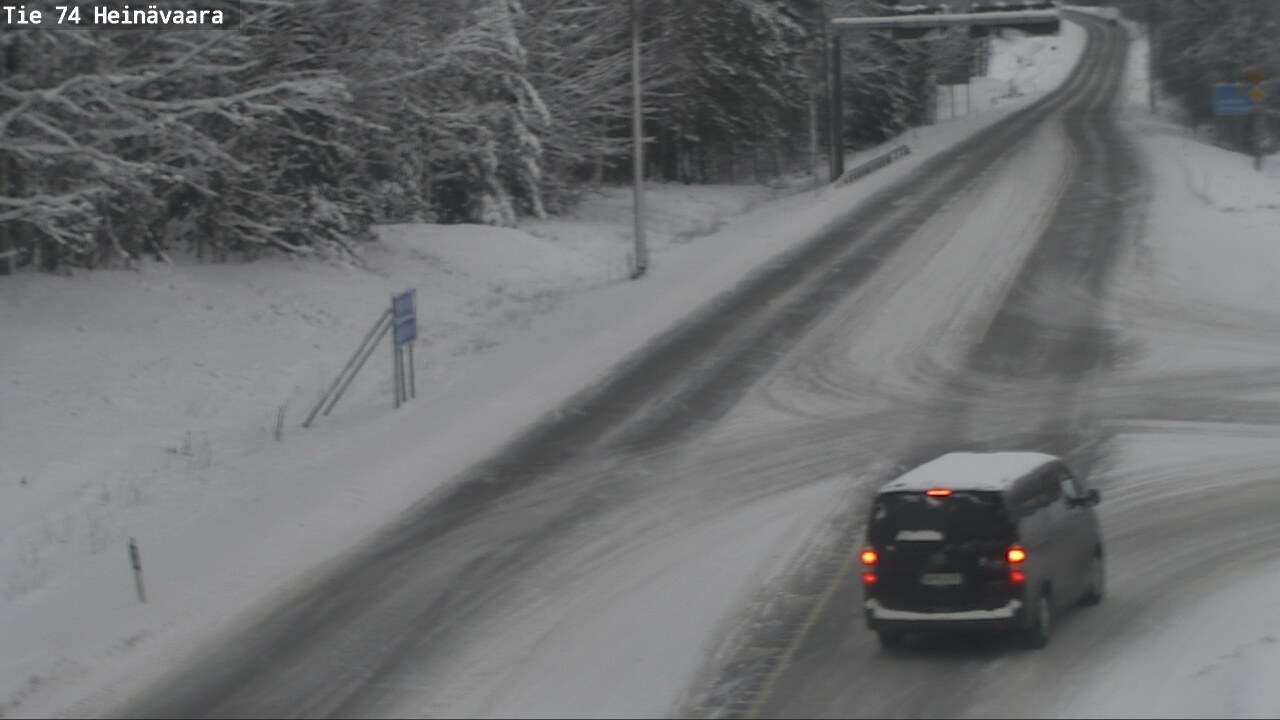 Weather Camera Image Road 74 Joensuu, Heinävaara, Joensuu, Pohjois-Karjala
