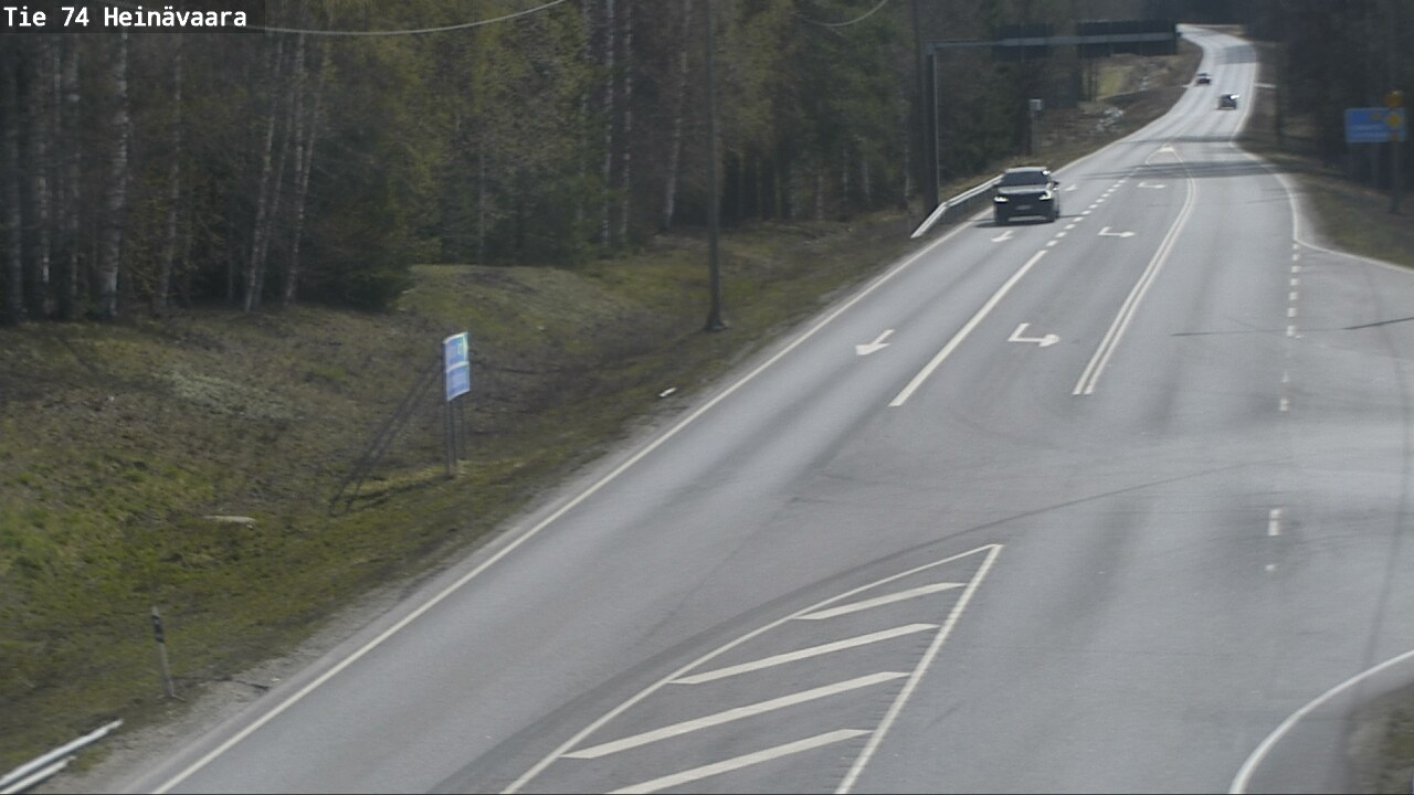 Weather Camera Image Road 74 Joensuu, Heinävaara, Joensuu, Pohjois-Karjala