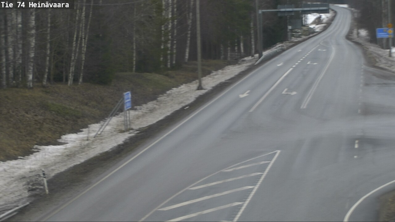 Kelikamerat Kuva Tie 74 Joensuu, Heinävaara, Joensuu, Pohjois-Karjala