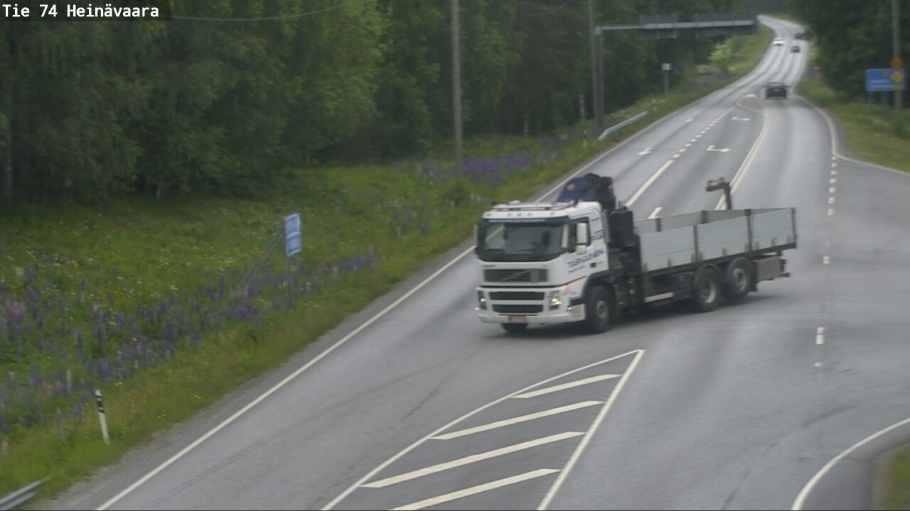 Kelikamerat Kuva Tie 74 Joensuu, Heinävaara, Joensuu, Pohjois-Karjala