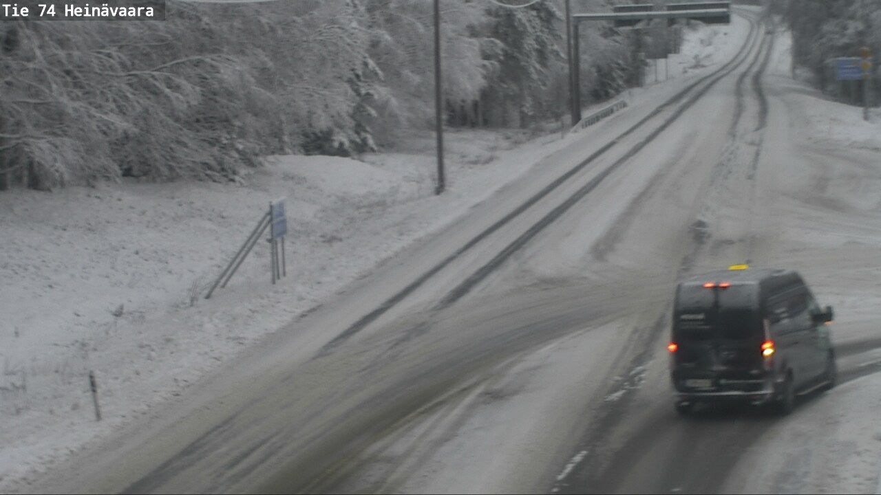 Weather Camera Image Väg 74 Åminne, Heinävaara, Joensuu, Pohjois-Karjala