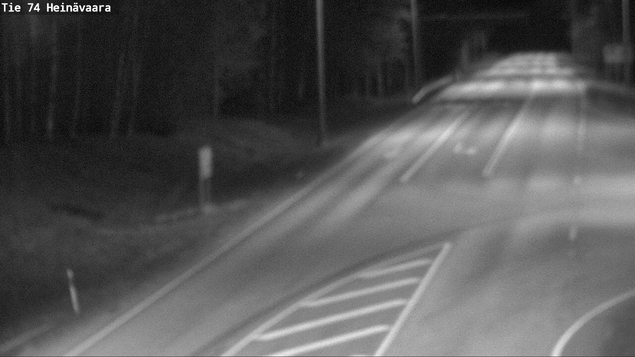 Weather Camera Image Väg 74 Åminne, Heinävaara, Joensuu, Pohjois-Karjala