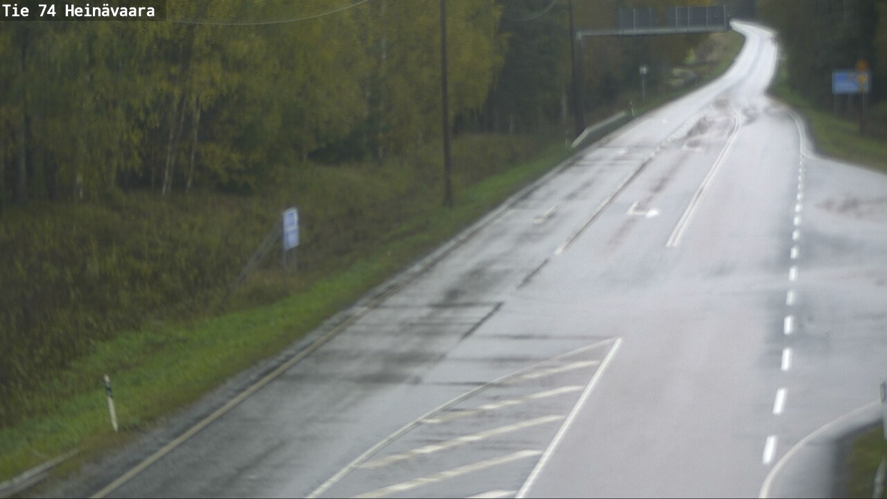 Weather Camera Image Väg 74 Åminne, Heinävaara, Joensuu, Pohjois-Karjala
