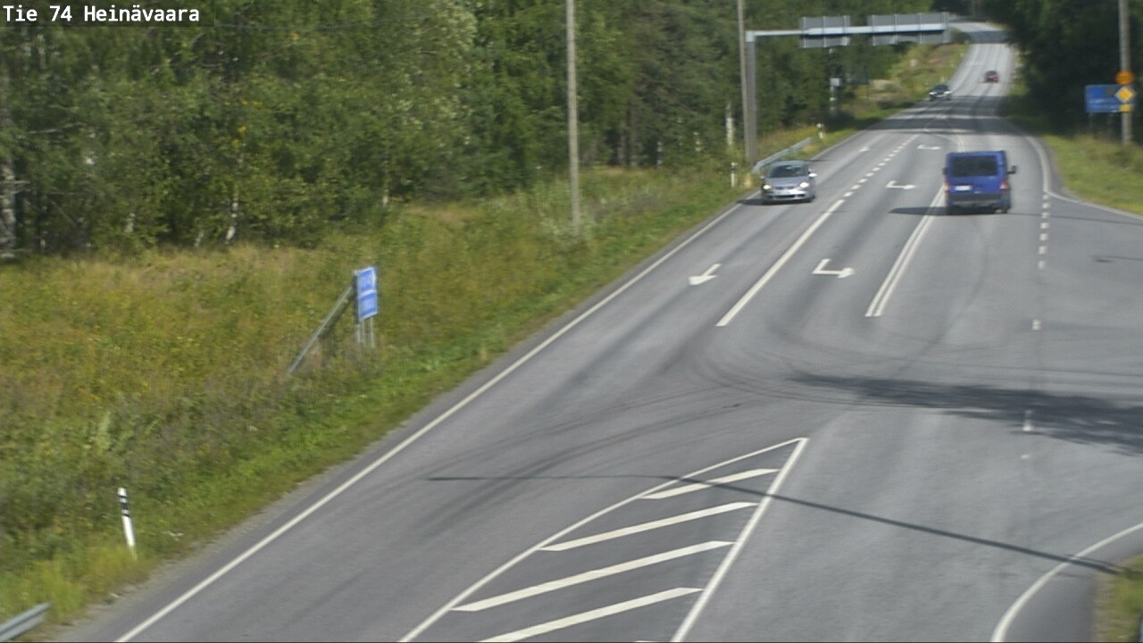 Kelikamerat Kuva Tie 74 Joensuu, Heinävaara, Joensuu, Pohjois-Karjala