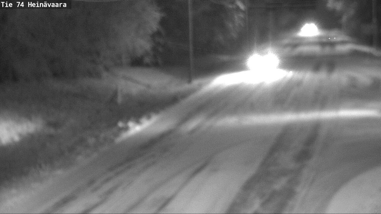 Weather Camera Image Väg 74 Åminne, Heinävaara, Joensuu, Pohjois-Karjala