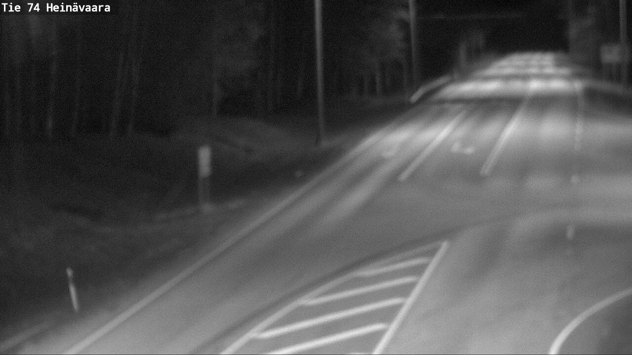 Weather Camera Image Väg 74 Åminne, Heinävaara, Joensuu, Pohjois-Karjala