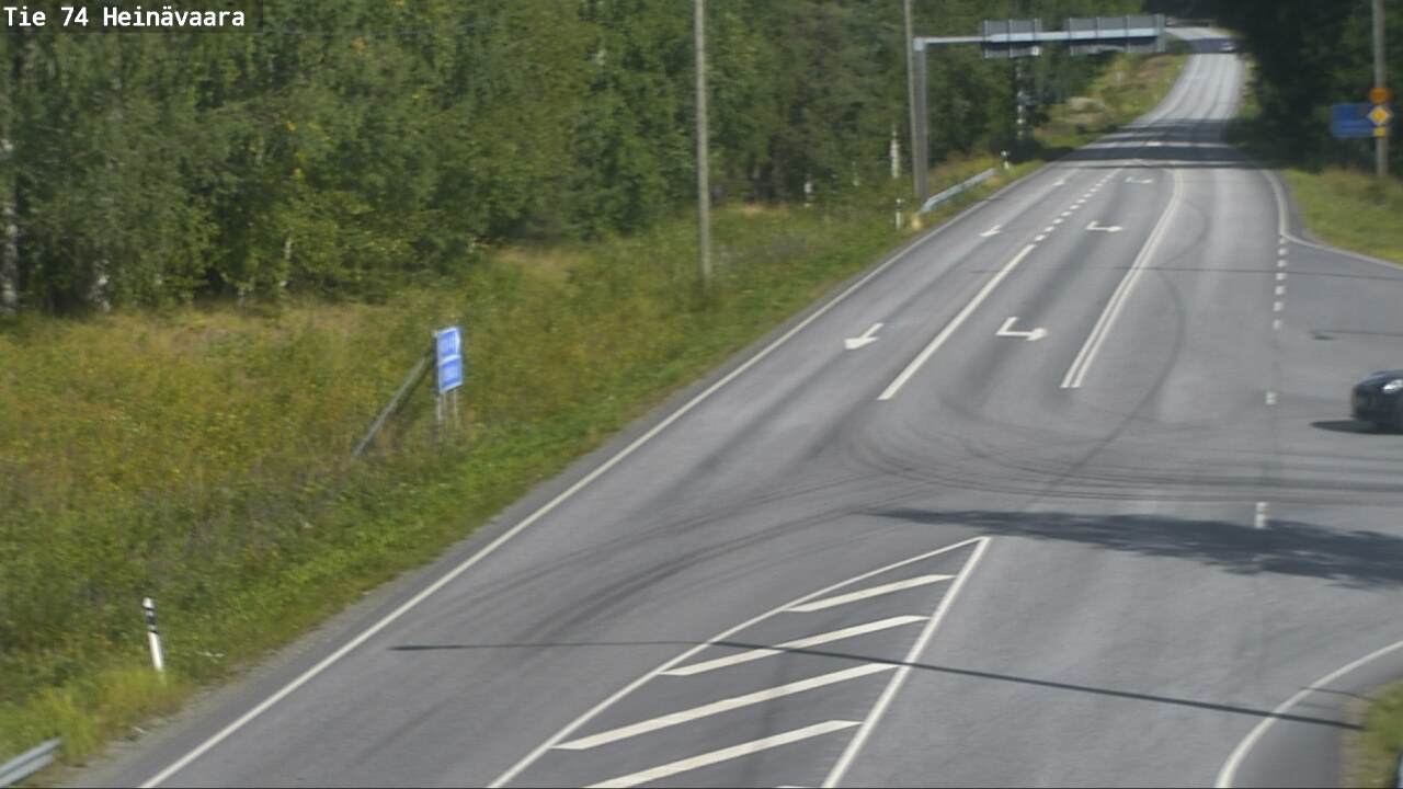 Kelikamerat Kuva Tie 74 Joensuu, Heinävaara, Joensuu, Pohjois-Karjala