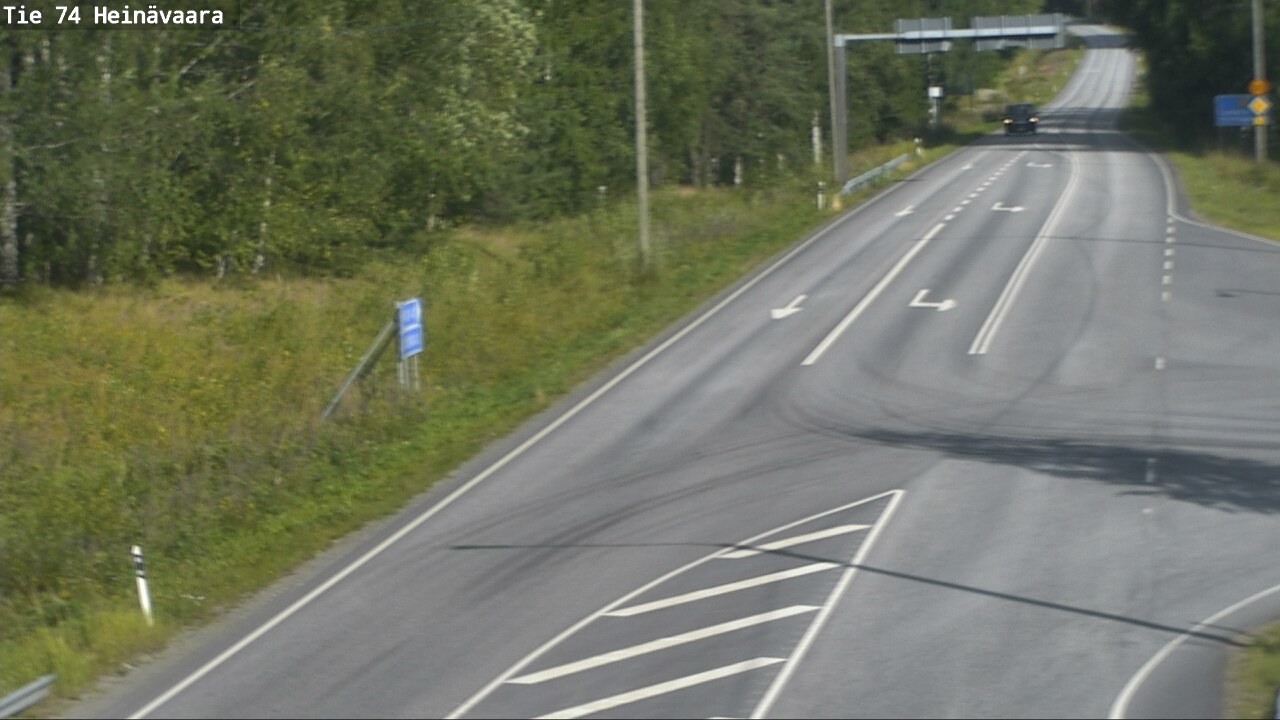 Kelikamerat Kuva Tie 74 Joensuu, Heinävaara, Joensuu, Pohjois-Karjala