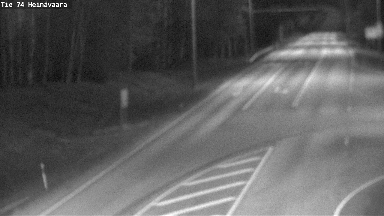 Weather Camera Image Väg 74 Åminne, Heinävaara, Joensuu, Pohjois-Karjala