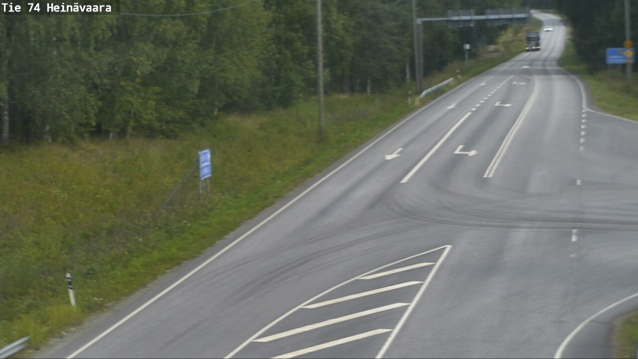 Kelikamerat Kuva Tie 74 Joensuu, Heinävaara, Joensuu, Pohjois-Karjala