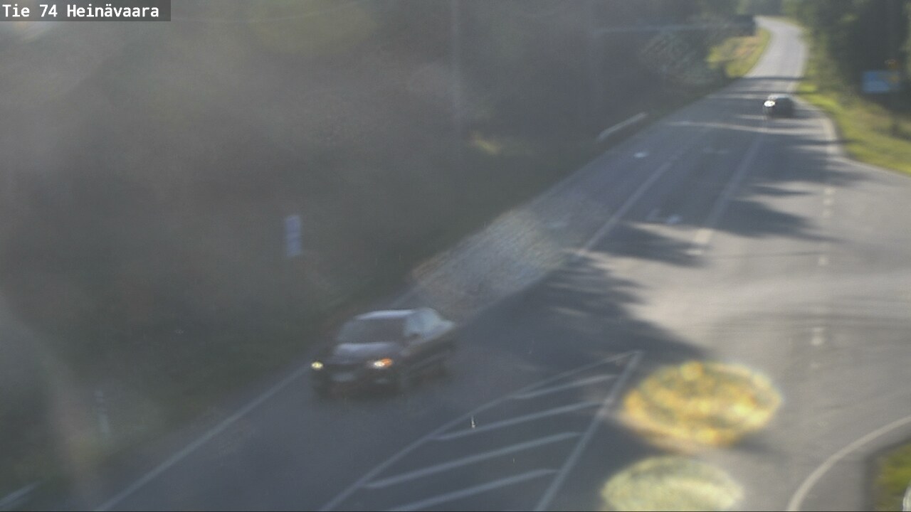 Weather Camera Image Väg 74 Åminne, Heinävaara, Joensuu, Pohjois-Karjala
