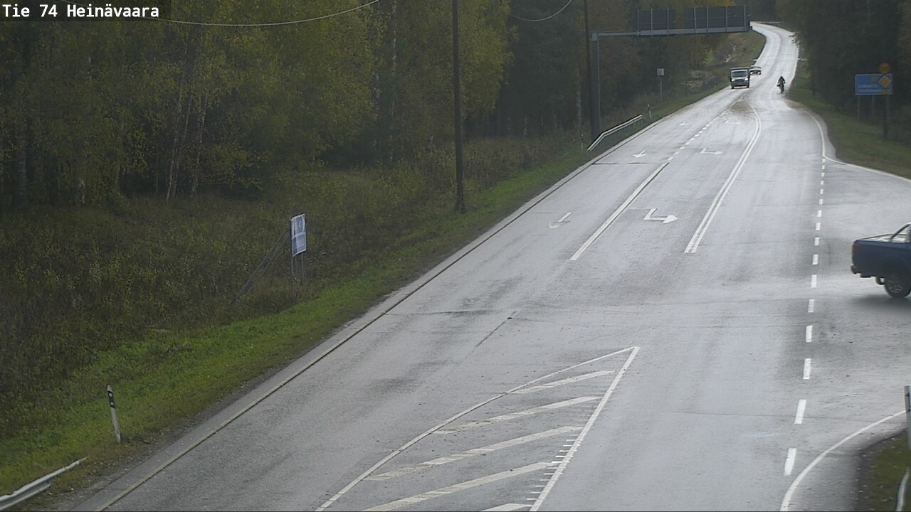 Weather Camera Image Väg 74 Åminne, Heinävaara, Joensuu, Pohjois-Karjala