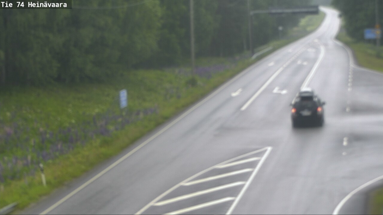 Kelikamerat Kuva Tie 74 Joensuu, Heinävaara, Joensuu, Pohjois-Karjala