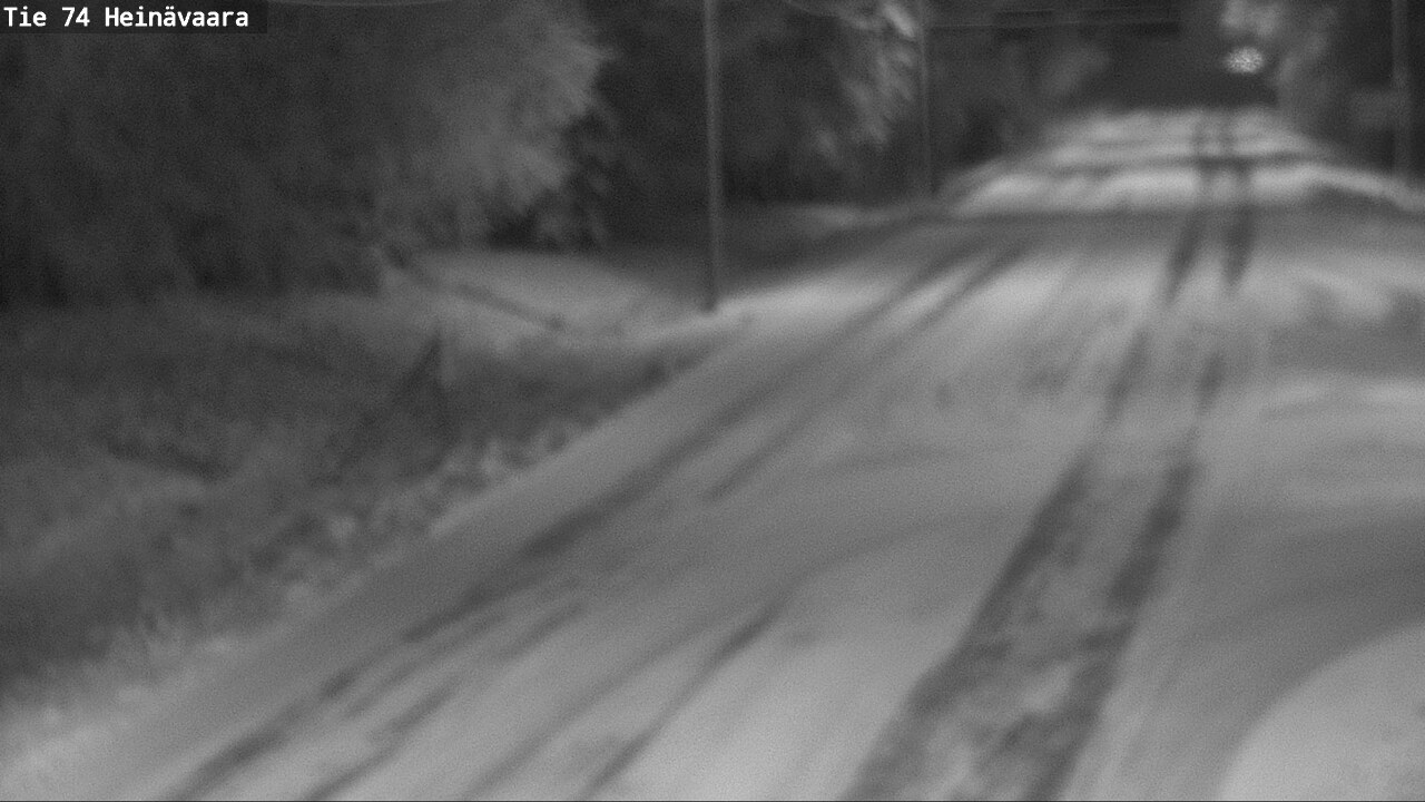 Weather Camera Image Väg 74 Åminne, Heinävaara, Joensuu, Pohjois-Karjala