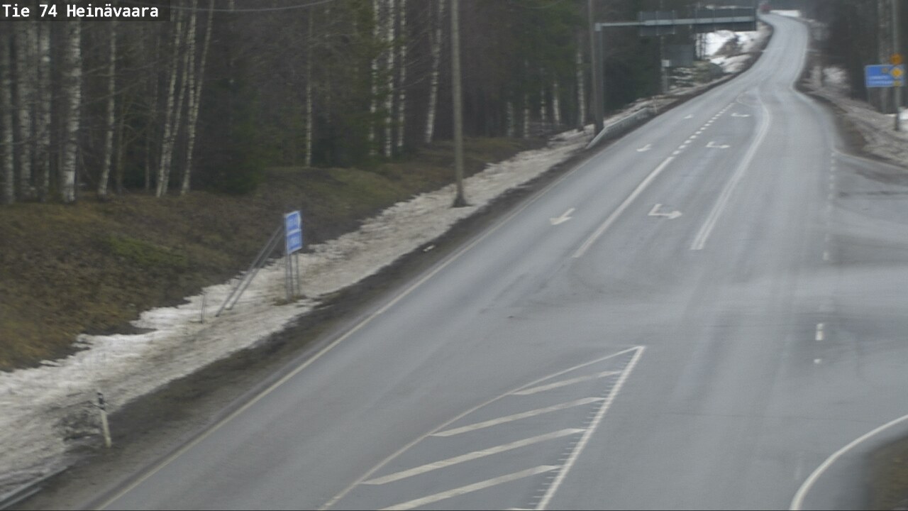 Kelikamerat Kuva Tie 74 Joensuu, Heinävaara, Joensuu, Pohjois-Karjala