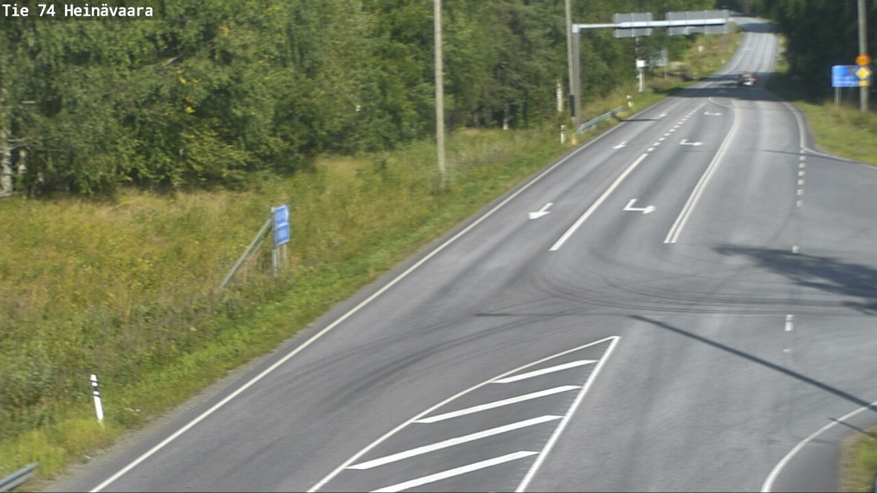 Kelikamerat Kuva Tie 74 Joensuu, Heinävaara, Joensuu, Pohjois-Karjala