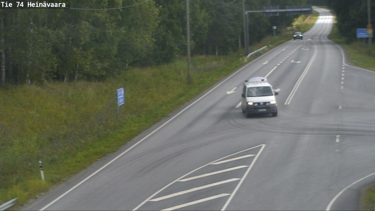 Kelikamerat Kuva Tie 74 Joensuu, Heinävaara, Joensuu, Pohjois-Karjala
