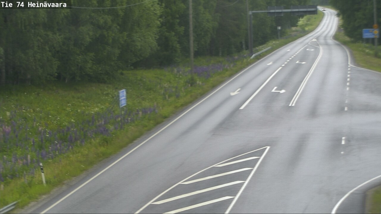 Kelikamerat Kuva Tie 74 Joensuu, Heinävaara, Joensuu, Pohjois-Karjala