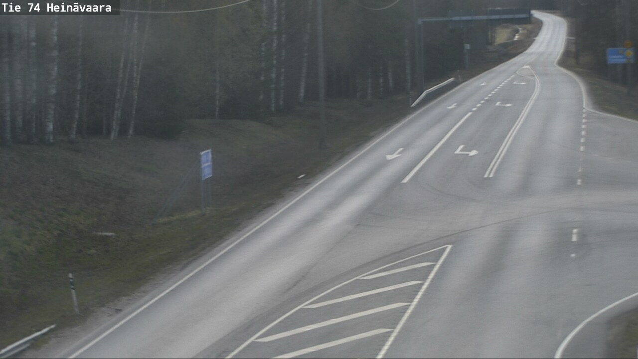 Weather Camera Image Road 74 Joensuu, Heinävaara, Joensuu, Pohjois-Karjala
