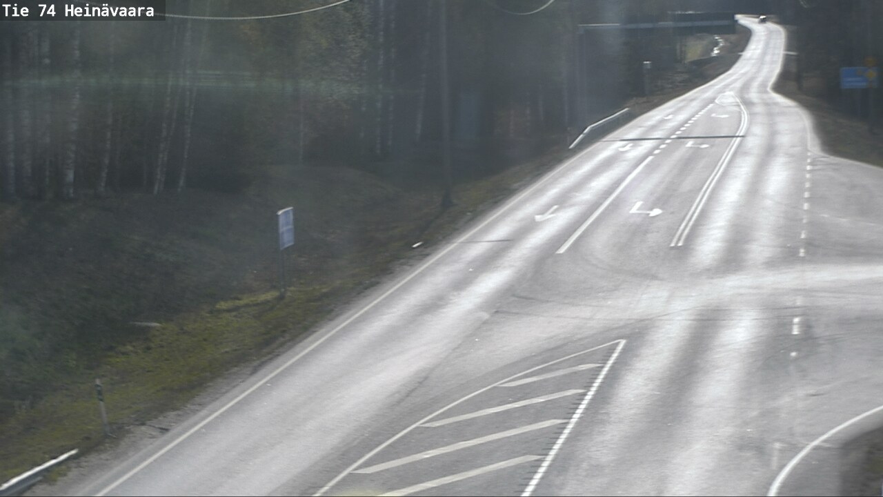 Weather Camera Image Road 74 Joensuu, Heinävaara, Joensuu, Pohjois-Karjala