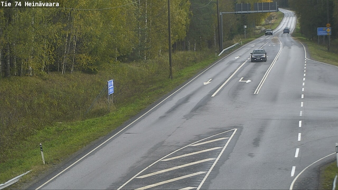 Kelikamerat Kuva Tie 74 Joensuu, Heinävaara, Joensuu, Pohjois-Karjala